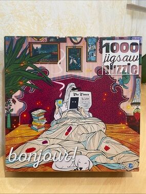 Bonjour Under The Covers - 1000 Piece Puzzle